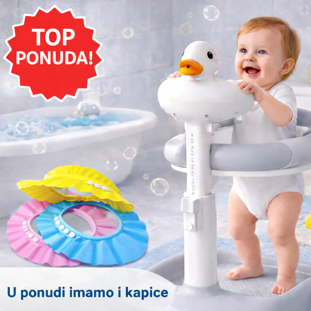 PATKICA DRŽAČ ZA KUPANJE ZA DECU