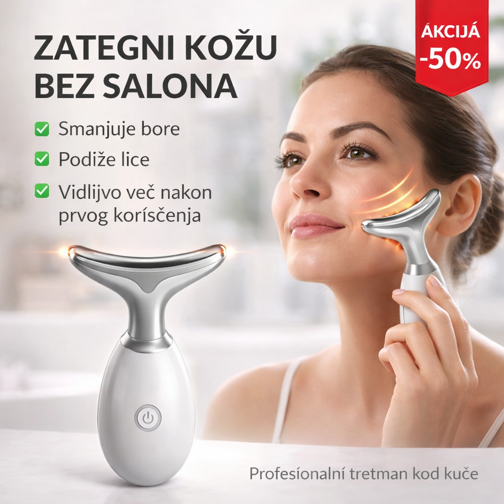 Uređaj za ublažavanje bora i zatezanje kože lica i vrata-IPL