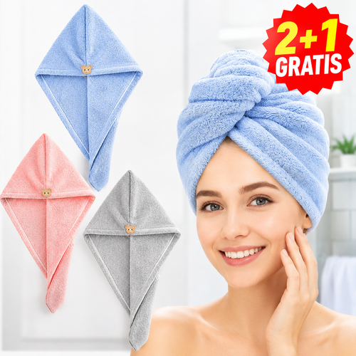 2 + 1 GRATIS PEŠKIR ZA BRZO SUŠENJE KOSE