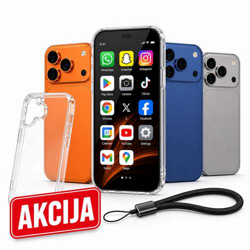17 Pro Max Mini 5G (MASKA + ZAKAČKA ZA TELEFON GRATIS)