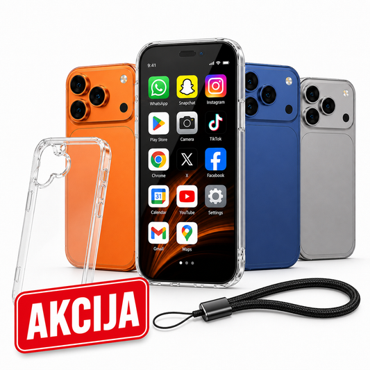 17 Pro Max Mini 5G (MASKA + ZAKAČKA ZA TELEFON GRATIS)