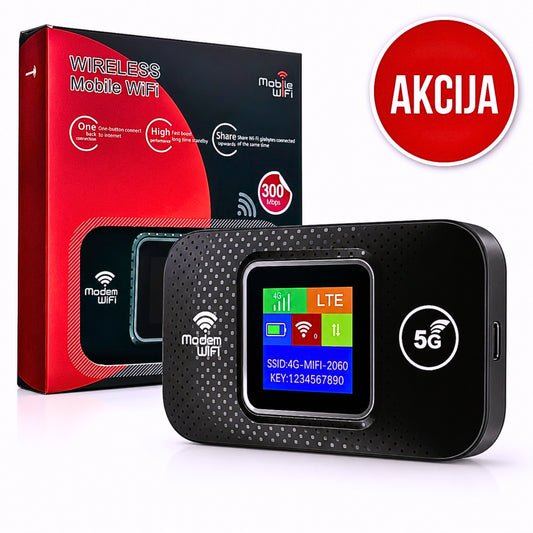PRENOSIVI 4G/5G WiFi RUTER-internet svuda